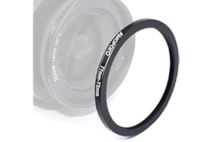AMOPOFO 77mm to 72mm Step-Down Ring Filter adapter/77mm to 72mm Camera Filter Ring for 72mm UV, ND, CPL Filter,Step-Down Ring(77mm-72mm)
