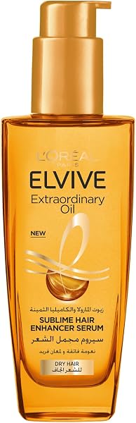L’Oréal Paris L'Oréal Paris Elvive Extraordinary Oil Serum For Dry Hair Types, 100ml