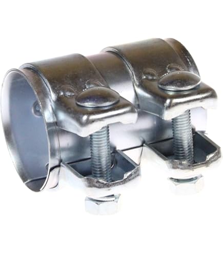 1x Rohrverbinder 58mm Auspuffschelle 58x62,5x125 Universal