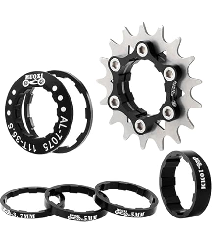 Single Speed Kassette Cog 12-22T - MTB Conversion Kit Für 7-10 Gang HG Naben