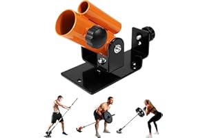 'Yes4All Deluxe T Bar Row Platform Landmine Attachments – Full 360° Swivel & Easy to Install – Fits 1'' Standard and 2'' Olympic Bars'