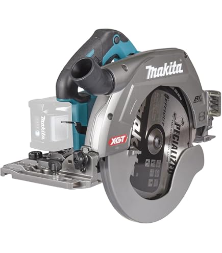 Scie Circulaire Sans Fil Makita XGT 40V - 165 Mm, Moteur Sans Balais - Légère Et Puissante, Pour Coupes Précises (batterie Non Incluse)