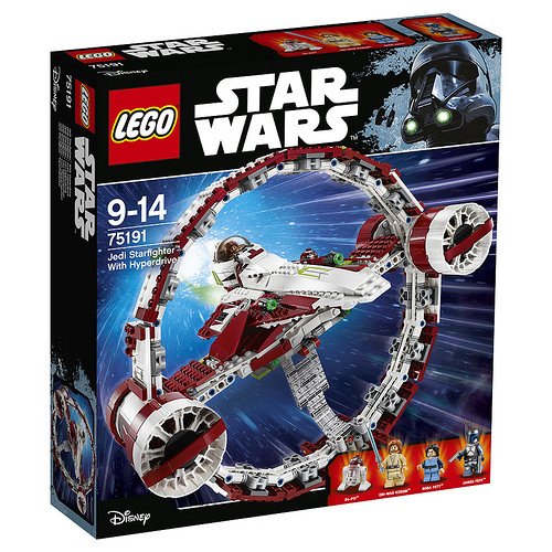 Preisvergleich Produktbild New 2017 / 2018 Lego Star Wars 75191 Jedi Starfighter mit Hyperdrive