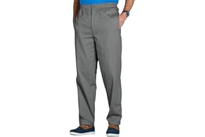 Chums Men's Cotton Rugby Trousers with Elasticated Waistband & Drawcord, Smart Casual Comfort Stretch Fitting Pants