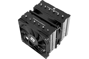 Thermalright Royal Knight 120 SE CPU Cooler, 6 Heat Pipes Heatsink CPU Cooling, Dual 12cm PWM Fans, Unobstructed RAM, for Intel LGA 1150/1151/1200/1700/1851;AM4/AM5,Desktop Tower Cooling