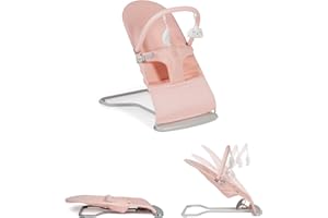 MS BabyWorld – Lullaby – Hamaca para Bebé 2 en 1 | Mecedora y Silla Reclinable | Vaivén Natural | Plegable | Arco de Juegos | Vibración Suave | Para Recién Nacidos hasta 9 kg