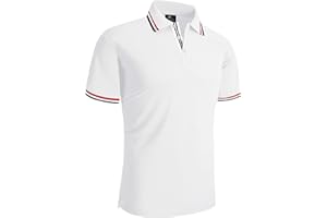 SPEEDRUN Polo Shirt Tshirt Herren Kurzarm Polohemd für Herren mit Brusttasche Slim Fit Sommer Schnelltrocknend Atmungsaktives Golf Tennis Arbeit Polo Hemd T-Shirt Casual