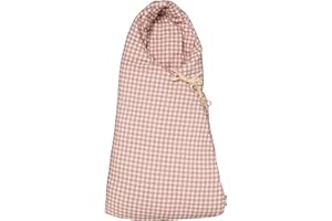 MOLIS & CO molis&co - Sacco Passeggino Invernale TOG 6.5 - Sacco Nanna Passeggino Universale - 100% Cotone (OEKO-TEX 100) - Borsa Universale per Passeggino - Dusty Rose