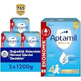 Aptamil 4 Prebiyotikli &Ccedil;ocuk Devam S&uuml;t&uuml; 1200 x 3 Adet 3600 Gr