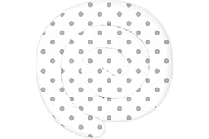 Totsy Baby XXL Bettschlange Bettkissen Stillkissen Bettrolle Zierkissen Bettumrandung Schlange Handmade Baumwolle Taupe 400 cm