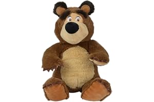 Simba - Masha et Michka - Peluche Michka 20cm - Dès 3 Ans - 109301034