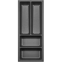 Inserti Per Cassetti Nobilia ORGA-BOX 2 - Portaposate Antracite, Per Cucine Fino Al 07/2012 - Foto 4