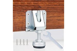 Tahikem 4 Pack Heavy Duty Leveling Feet, Furniture Leg Adjustable Load Levelers Foot, Leveling Height for Workbench Cabinet Pool Table Bench Machine Cabinet Refrigerator Feet (4000 lbs Load Capacity)