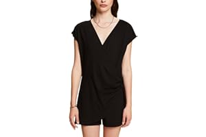 edc by Esprit Jersey-Jumpsuit im Wickel-Look