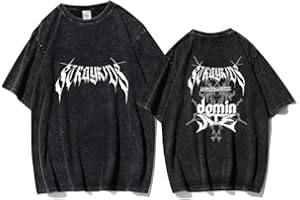 KASENFASHION Stray Kids K-Pop T-Shirt für Fans – Harajuku Style Unisex Baumwollshirt, Locker und Stylisch