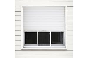 Protecta Moustiquaire alu Extensible pour volet Roulant sans percer L70-132cm x H50cm