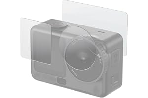 SMALLRIG Displayschutzfolien-Set, Displayschutzfolie aus gehärtetem Glas für DJI Osmo Action 6, ultradünnes und Robustes Zubehör für Action-Kameras, widerstandsfähig und Kratzfest - 5892