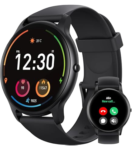 Celly TRAINERROUND - Smartwatch Con Display 1,69" Full Touch, Cardiofrequenzimetro, IP67, App Da Fit, Per IOS E Android - 2