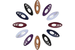 CRAFFANCY Hijab, spille da 24 pezzi, 6 spille di sicurezza Colos Hijab Sari con copertura in plastica, per bloccare la sicurezza, vestiti per adulti, pannolini, sciarpe, decorazione (rosso)