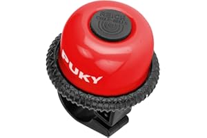‎PUKY PUKY G18 & G20 Kinder Drehring Glocke | Ø 18 & 20 mm | Helltönende Klingel für Laufräder und Scooter | Leichtgängige Kinderfahrradklingel mit robuster Pulverbeschichtung