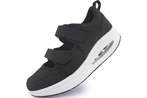 Git-up Chaussures de Travail D'infirmière Respirantes pour Femmes Antidérapant Réglable Confortable Marche Courir Casual Orthèses d'allaitement Chaussures Légères