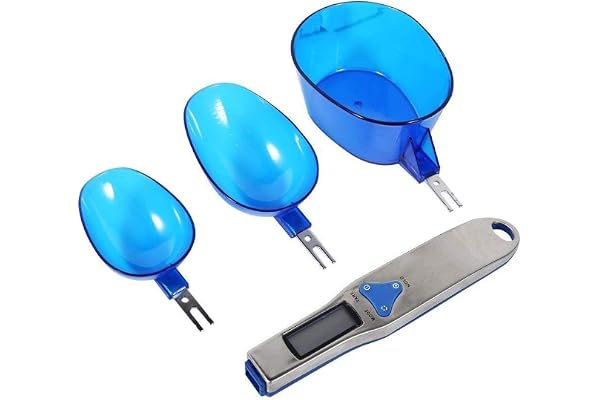 Cuillère Doseuse Électronique Balance De Mesure Cuisine Précision 0,1-500g Affichage Numérique LCD Cuisine Et Laboratoire 3 Cuillères Remplaçables