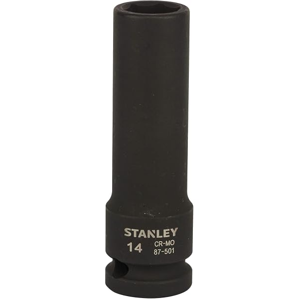 GEARWRENCH 1/4 Zoll Tiefen-Stecknuss 11/32 Zoll – 6 Punkt, Schlagfest, Für SAE Gewinde