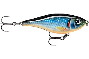 Rapala - X-Rap Twitchin' Shad Fishing Lure - Fishing Accessories with Translucent Body - Saltwater Spinner Bait - Running Depth 0.3-0.6m - Fishing Lure 8cm, 13g - Made in Estonia