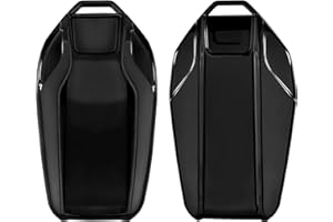 kwmobile Autoschlüssel Hülle kompatibel mit BMW Display Key Autoschlüssel - TPU Schutzhülle Schlüsselhülle Cover in Hochglanz Schwarz
