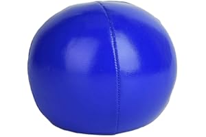 Atyhao Boules de jonglage, 3Pcs 2.5in Soft PU Jonglage Balls Clown Juggle Ball Set pour Enfants Adultes débutants Professionnels[Bleu] Kits de jonglage