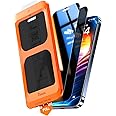 TOCOL 2+1 Pack for iPhone 15 Privacy Screen Protector [True 25°Anti Spy] [Instant Installation], 2 Pack HD Tempered Glass Film+1 Dust Free Installation Tool 9H+ [Military-Grade Protection] No Dust