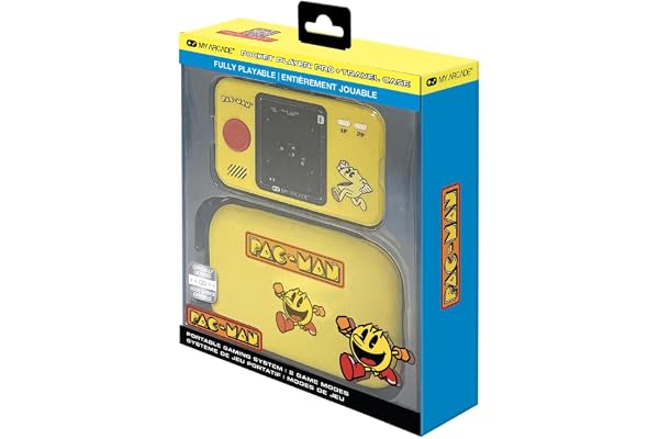 MY ARCADE - Pocket Player Pac-Man + Etui de transport