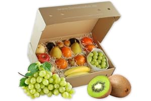 ‎HANSEN OBST Hansen Obst - Geschenkbox - fruchtige Obst-Box - “Mitarbeiter-Obstbox” - Präsentkorb - Obst-Geschenkset - gefüllte Obstkiste - Probier-Obstbox