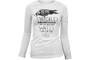 MONKEY PRINT Women's Long Sleeve T-Shirt Game of Thrones The Nightwatch Das Lied Series TV