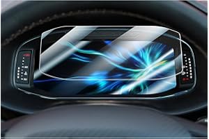 CDEFG Kompatybilna z Seat Tarraco Ateca Leon KL Cupra Formentor Arona Ibiza 2020-2023 2024 folia ochronna ze szkła hartowanego 9H, odporna na zarysowania 26.0 cm osłona ekranu GPS, folia samochodowa