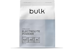 Bulk Complete Poudre d’Électrolytes | Nature | 500g | Avec sodium, potassium, magnésium et calcium | Hydratation et équilibre électrolytique | Faible en calories | Pour le sport et le quotidien