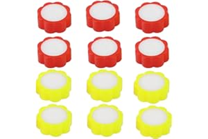 KSOIQPU 12 dita bagnate in spugna umidificatore rotondo per contare i soldi spugnette antiscivolo per bagno