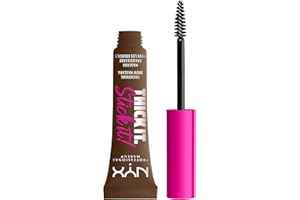 NYX Professional Makeup Thick It. Stick It! Mascara per Sopracciglia, Colora e Infoltisce per 16H di Durata, Brunette