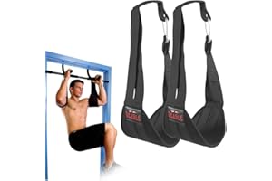 DEAGLE SPORTS Ab Straps for Men & Women Abdominal Muscle Builder Slings for Home Gym Pull Up Bar Core Abs Strength Trainer Stimulator Fitness Exercise Workout Equipment