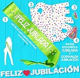 GUIRNALDA LETRAS FELIZ JUBILACIÓN (Cartulina Impresa 220gr)