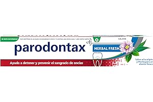 Parodontax Herbal Fresh Pasta de Dientes, Ayuda a Detener y Prevenir el Sangrado de Encías, Sabor a Eucalipto y Menta, 75 ml