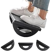 DISFAT Ergonomik Ayak Dayanağı, &Ccedil;alışma Masasının Altında Sallanır, Ayak Masajı Ayak Ayaklı Ayaklık, Bacak Dolaşımını Destekl
