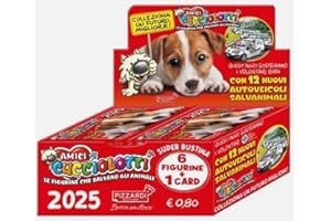 PIZZARDI Box da 100 BUSTINE di Figurine Amici CUCCIOLOTTI 2021