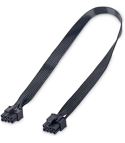 Silverstone PP06B-2PCIE70 Sleeved 1x PCI-E 8-Pin (6+2 - Foto 3