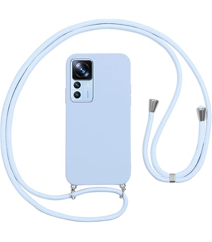 Betterfon Hülle Mit Halsband Für Xiaomi 13 – Handyhülle Mit Verstellbarer Kordel Zum Umhängen, Grau, TPU Mit Eckenschutz