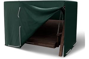 Kronenburg Couronne Château Coque Balancelle Cloche, Vert, 150 x 215 x 150 cm