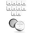 PingaOculto Spy Earpiece Wireless Earphones Invisible - Silver Oxide Button Cell Batteries with Battery Voltage 1,55 V 8 mAh (10 Battery Units 337 - SR416SW for Spy Earpiece Vip Pro Mini or SuperMini)