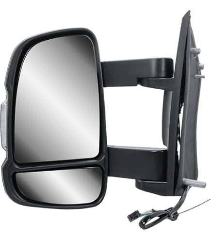 For Renault Master Passenger Electric Heated Door Wing Mirror Black   Left Ns 23463 P