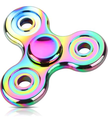 Gmuret Anneau Magique Flux Arc-en-Ciel 3D - Jouet Anti-Stress Cinétique Spirale, Main Magique Pour Adultes Et Enfants