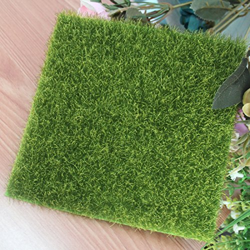 Künstliche Gras gefälschte Rasen gefälschte Gras Miniatur DIY Puppenhaus Garten Heim Dekoration Ornament - 3